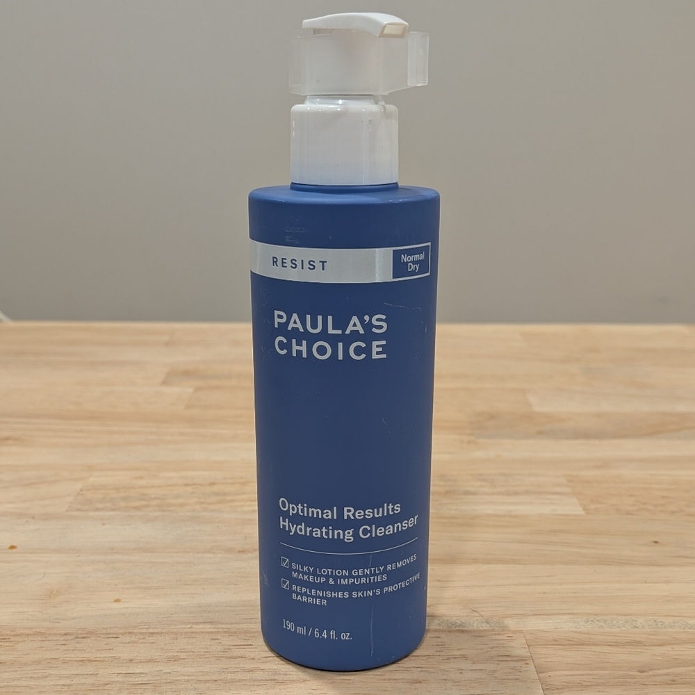 Paula's Choice RESIST Optimal Results Hydrating Cleanser 6.4 oz Full Size New!